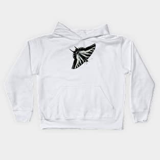 Pale Swallowtail - Freya's Hen Kids Hoodie